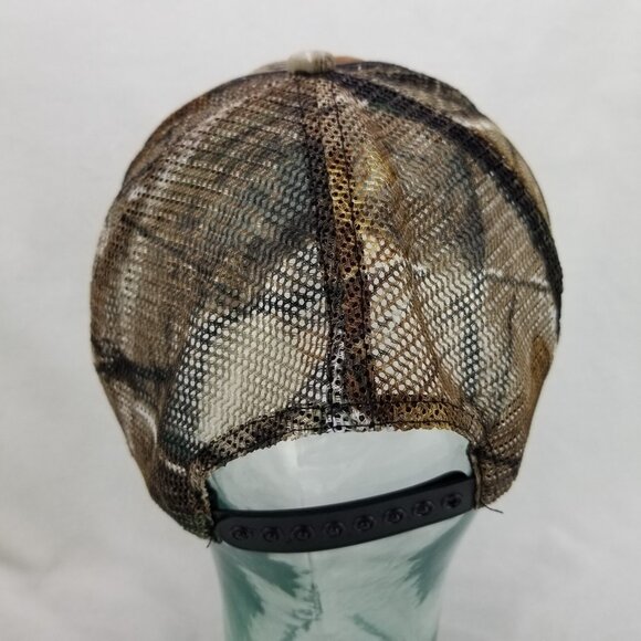 ✅Quality State Oil Camo Mesh Trucker Hat K-Products Snapback Cap OSFA Petroliana - Picture 8 of 9